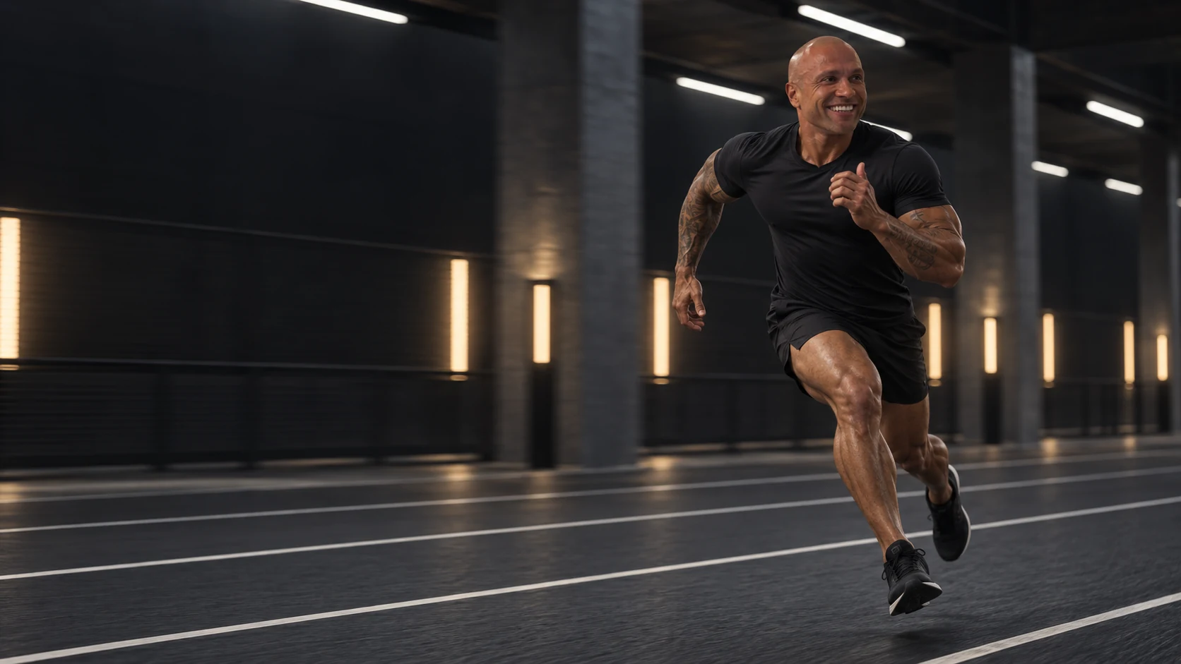 W Trainer em uma arrancada na pista de corrida.